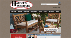 Desktop Screenshot of hardeesfurniture.com